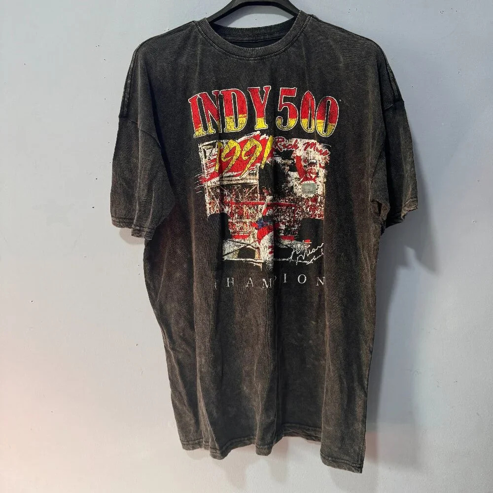Indycar  Indy500‎ 1991 champion Rick Mears size XL tee